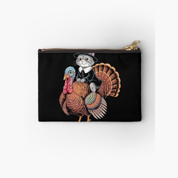 Item preview, Thanksgiving Cat Thanksgiving Turkey designed and sold by DoorwayThreads.