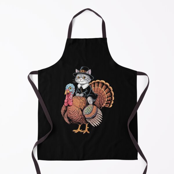 Item preview, Thanksgiving Cat Thanksgiving Turkey designed and sold by DoorwayThreads.