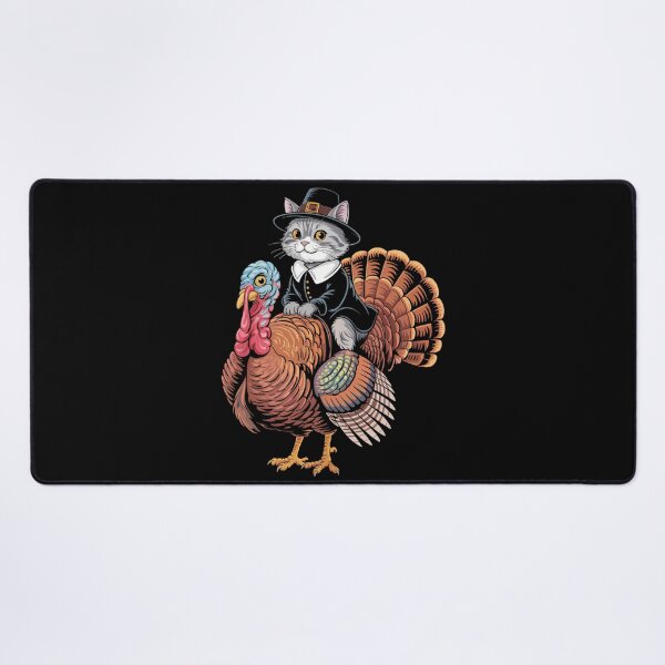 Item preview, Thanksgiving Cat Thanksgiving Turkey designed and sold by DoorwayThreads.