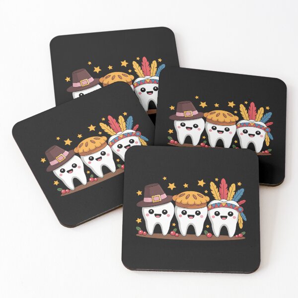 Item preview, Thanksgiving Dental Dentist cute turkey designed and sold by DoorwayThreads.