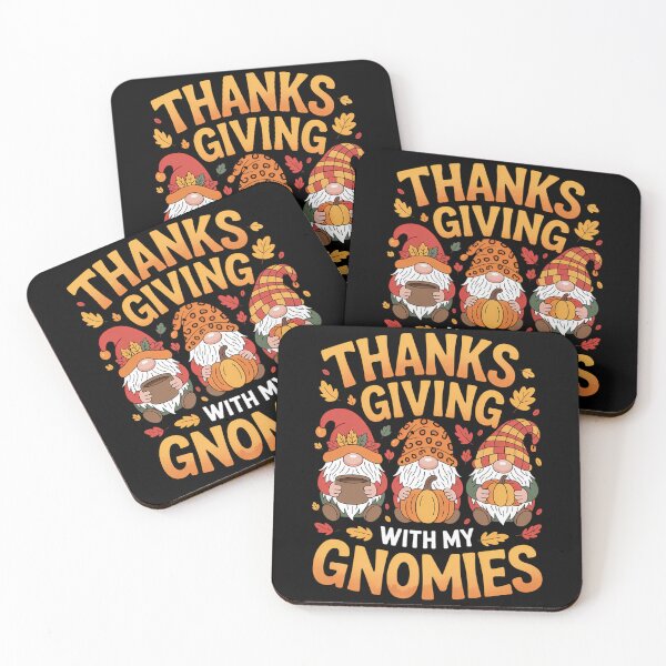 Item preview, Thanksgiving gnomes Cute fall leopard Turkey designed and sold by DoorwayThreads.