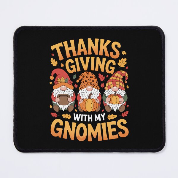 Item preview, Thanksgiving gnomes Cute fall leopard Turkey designed and sold by DoorwayThreads.