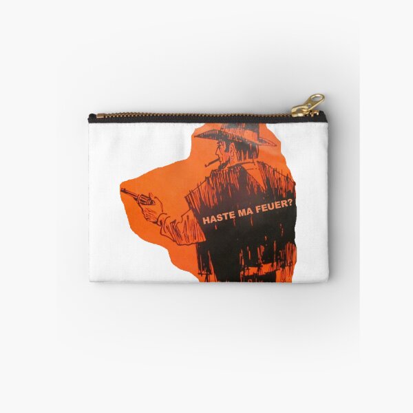 Item preview, A man with a hat and a revolver asks: DO YOU HAVE A FIRE? designed and sold by ZoffArt-Shop.