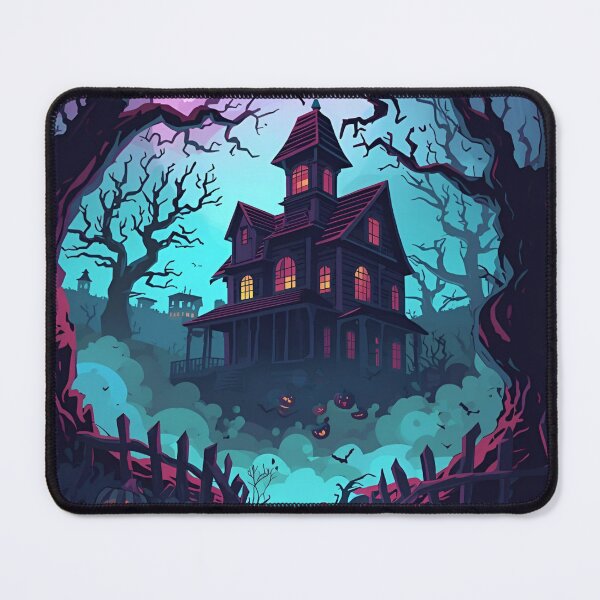 Item preview, Haunted House Halloween Night T-Shirt | Spooky Gothic Horror Tee for Halloween Lovers designed and sold by SassyArtist9006.
