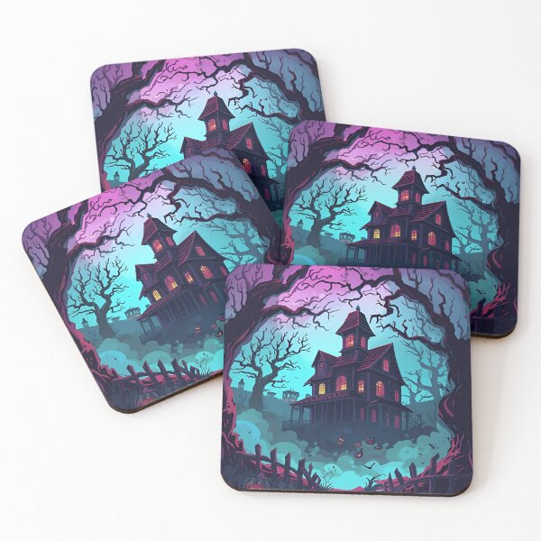 Item preview, Haunted House Halloween Night T-Shirt | Spooky Gothic Horror Tee for Halloween Lovers designed and sold by SassyArtist9006.