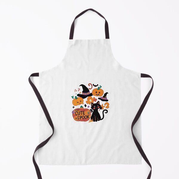 Item preview, Too Cute to Spook Halloween Sticker – Kawaii Pumpkin & Black Cat Art | Perfect for Laptops, Journals & Planners | Adorable Fall Decor | Halloween Horror designed and sold by SassyArtist9006.