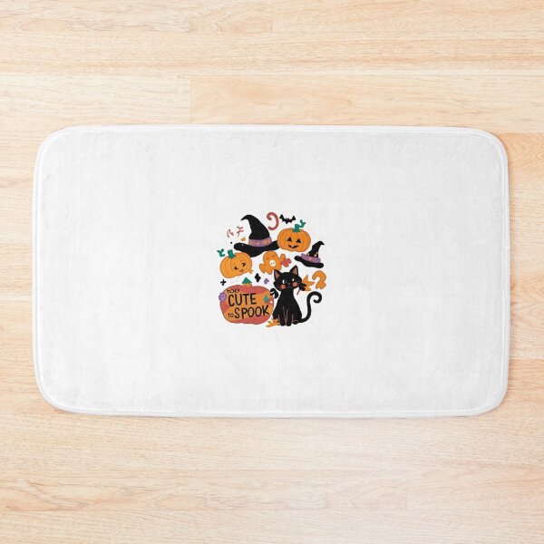 Item preview, Too Cute to Spook Halloween Sticker – Kawaii Pumpkin & Black Cat Art | Perfect for Laptops, Journals & Planners | Adorable Fall Decor | Halloween Horror designed and sold by SassyArtist9006.