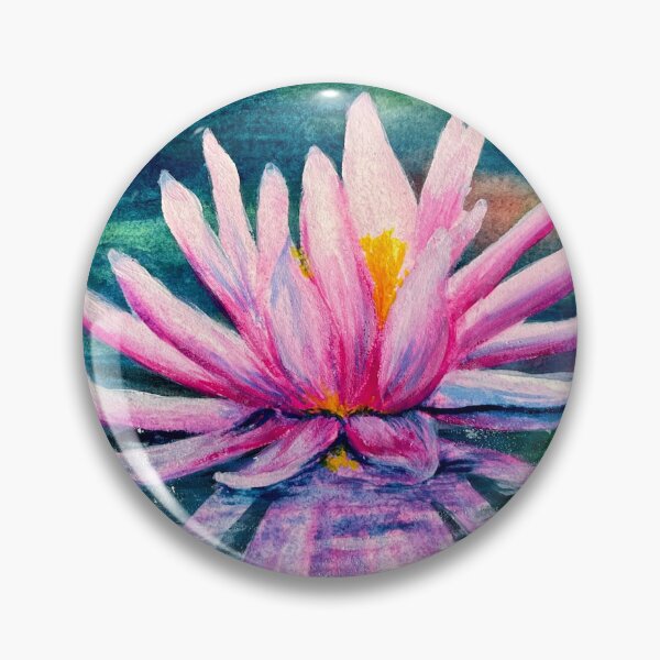 Item preview, Water Lily, Watercolor Painting designed and sold by CSNCanvas.
