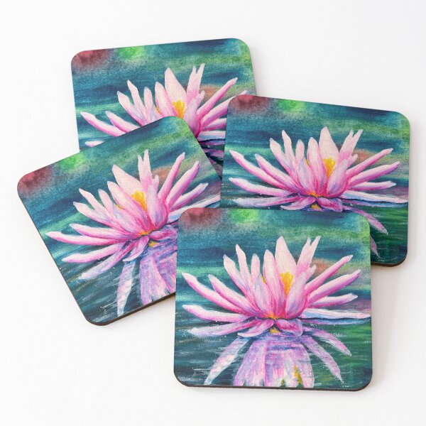 Item preview, Water Lily, Watercolor Painting designed and sold by CSNCanvas.