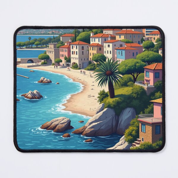 Item preview, Antibes Travel Poster, Perfect Gift for Travel Enthusiasts, Vintage Style Wall Art, France art for home decor, Antibes print. Sticker designed and sold by Thegalleryshop1.