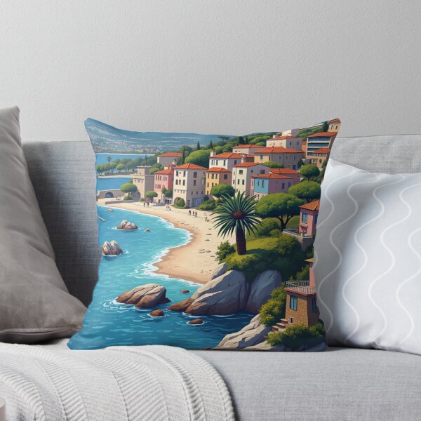 Item preview, Antibes Travel Poster, Perfect Gift for Travel Enthusiasts, Vintage Style Wall Art, France art for home decor, Antibes print. Sticker designed and sold by Thegalleryshop1.
