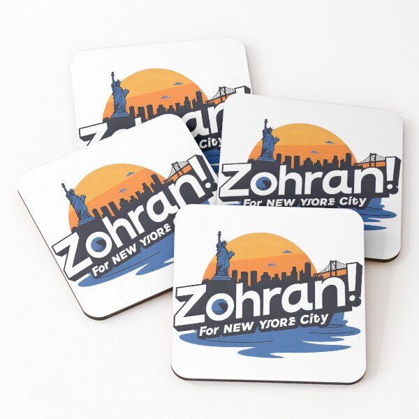 Item preview, Zohran for New York City Sticker – Support Progressive Leadership in NYC | Bold Skyline Design designed and sold by SassyArtist9006.