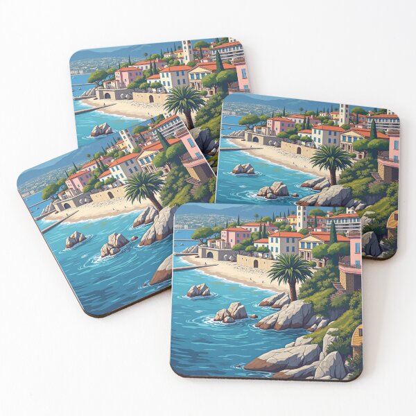 Item preview, Antibes Travel Poster, Perfect Gift for Travel Enthusiasts, Vintage Style Wall Art, France art for home decor, Antibes print. Sticker designed and sold by Thegalleryshop1.