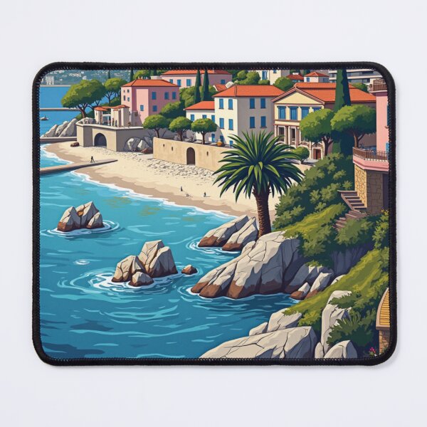 Item preview, Antibes Travel Poster, Perfect Gift for Travel Enthusiasts, Vintage Style Wall Art, France art for home decor, Antibes print. Sticker designed and sold by Thegalleryshop1.