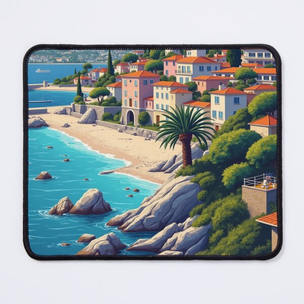 Item preview, Antibes Travel Poster, Perfect Gift for Travel Enthusiasts, Vintage Style Wall Art, France art for home decor, Antibes print. Sticker designed and sold by Thegalleryshop1.
