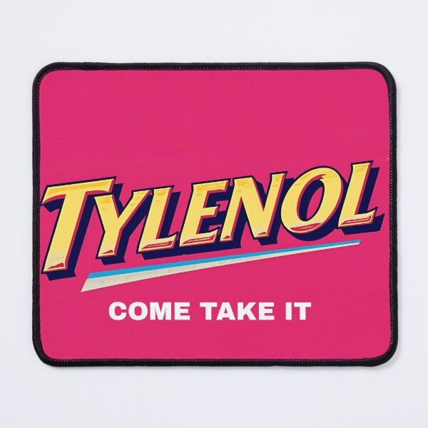 Item preview, Funny Parody Clock | Tylenol “Come Take It” Bold Statement Wall Clock designed and sold by SassyArtist9006.