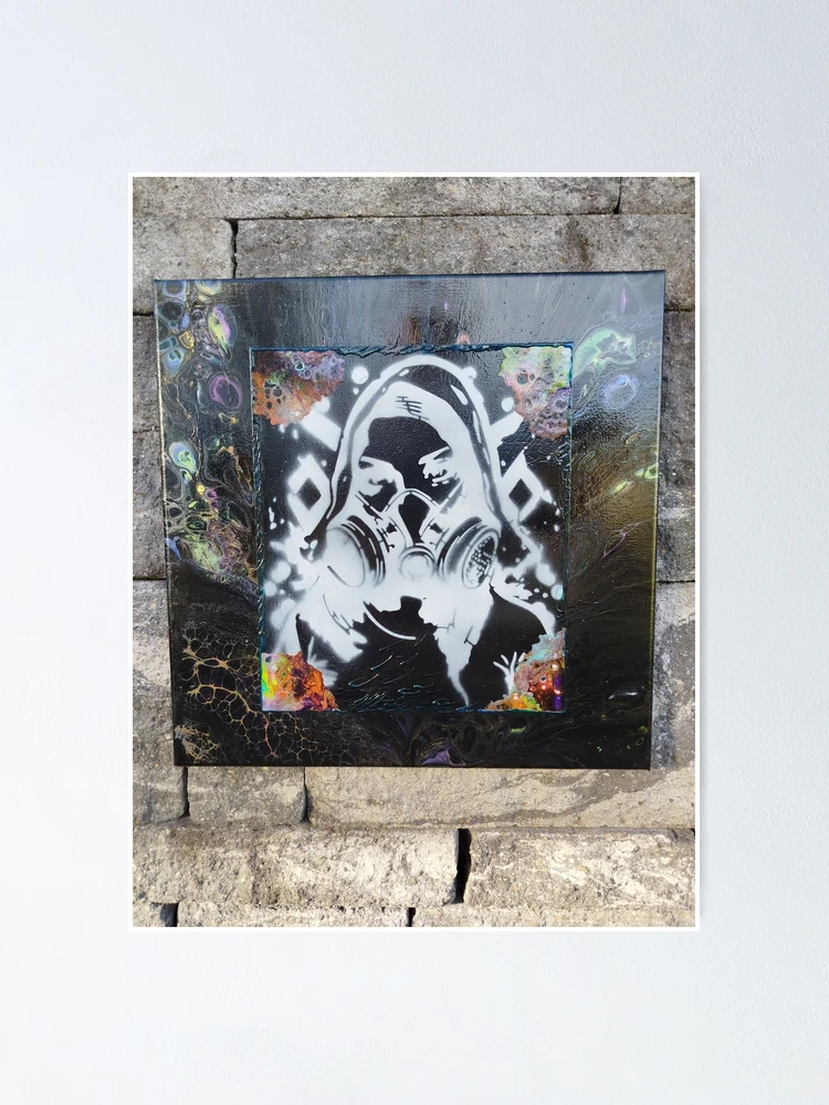 Thumbnail 1 of 3, Poster, Smog designed and sold by MiRo Allgäu Art Design.