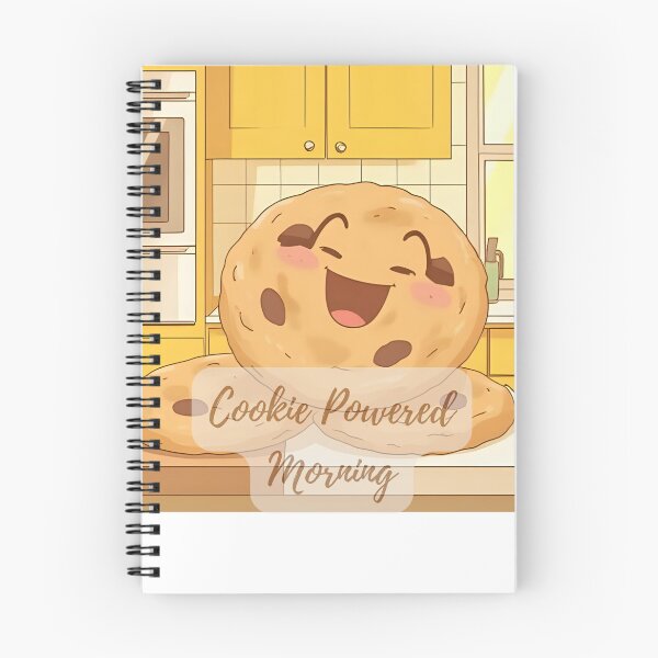 Item preview, Cookie Powered Morning | Cute Funny Cookie Lover T-Shirt designed and sold by SassyArtist9006.
