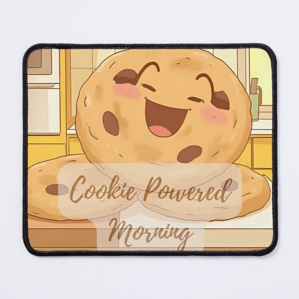 Item preview, Cookie Powered Morning | Cute Funny Cookie Lover T-Shirt designed and sold by SassyArtist9006.