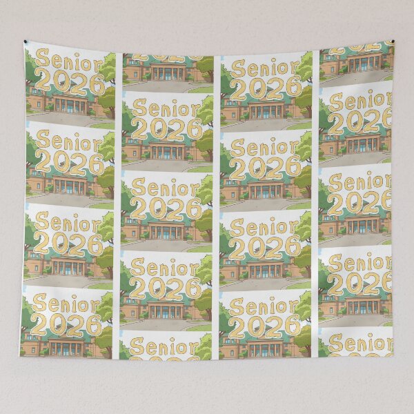 Item preview, Senior 2026 Backpack | Graduation Year School Bag designed and sold by SassyArtist9006.