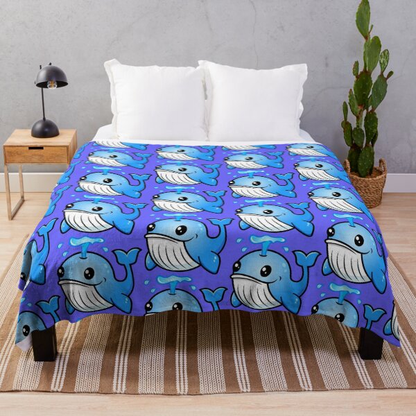 Item preview, Chibi Whale - Cute Kawaii Ocean Vibe designed and sold by criptart.