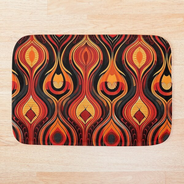 Item preview, Retro Firewave – Bold Abstract Pattern designed and sold by CraftedHome.