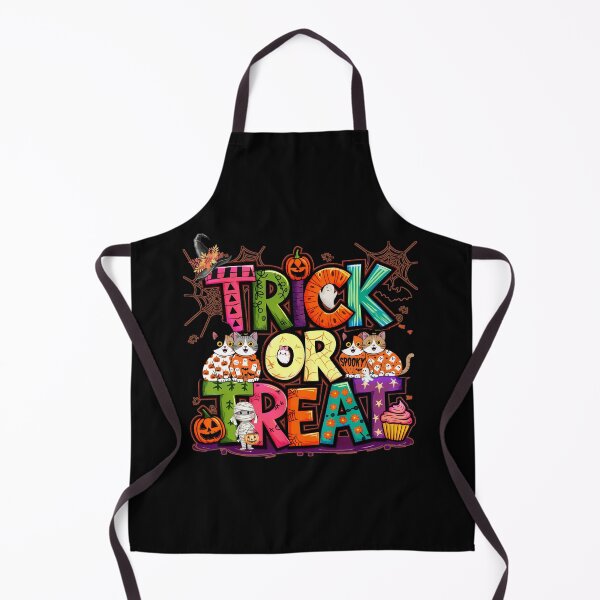 Item preview, Retro Trick or Treats Spooky Cats designed and sold by my-green-gecko.
