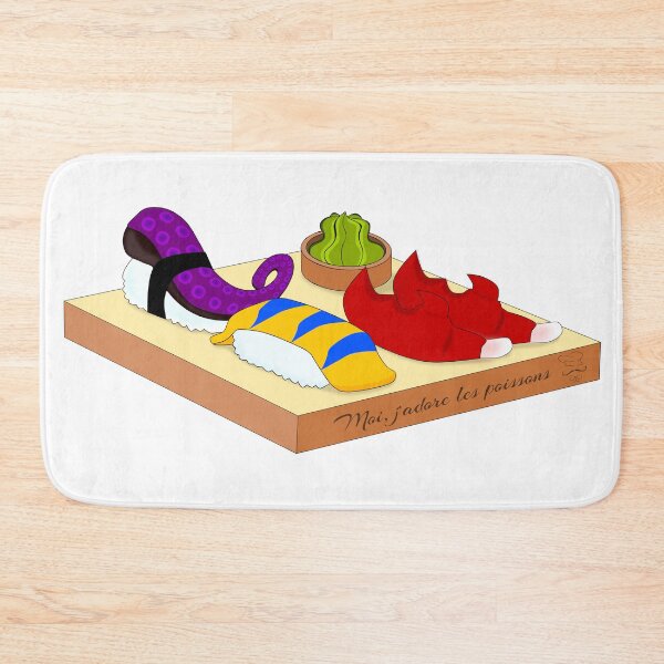 Item preview, Sushi Platter "I love fish" designed and sold by NolDesigns.