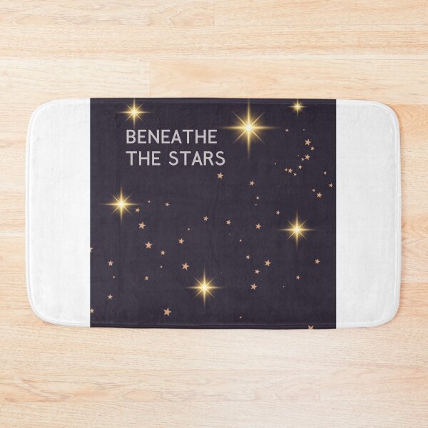 Item preview, Beneath The Stars – Night Sky & Golden Starry Poster Picture Design designed and sold by SassyArtist9006.