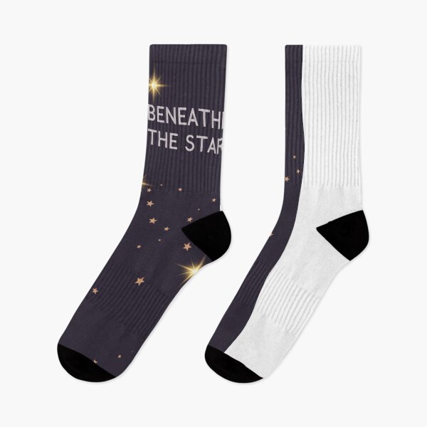 Item preview, Beneath The Stars – Night Sky & Golden Starry Poster Picture Design designed and sold by SassyArtist9006.