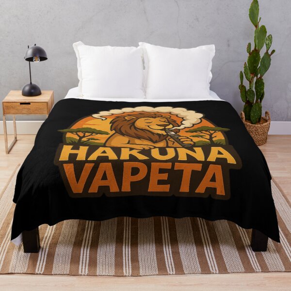 Item preview, Hakuna Vapeta – Funny Lion Vape Safari Design designed and sold by House of Taste Vape Designs.