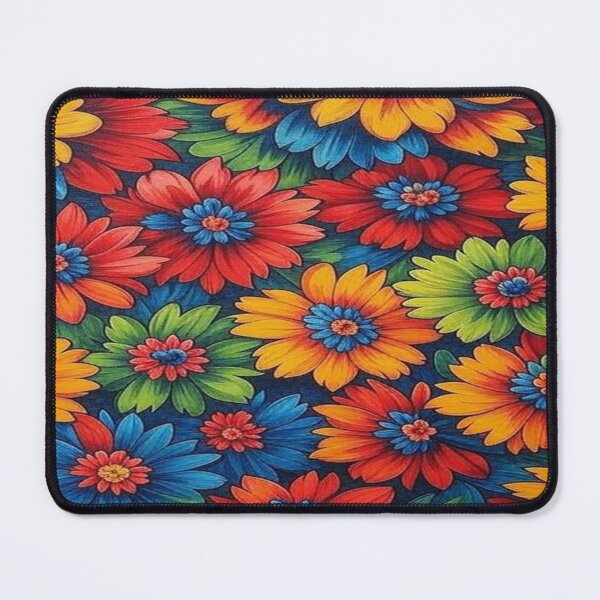 Item preview, Vibrant Rainbow Daisy Explosion designed and sold by ScarredGoddess.