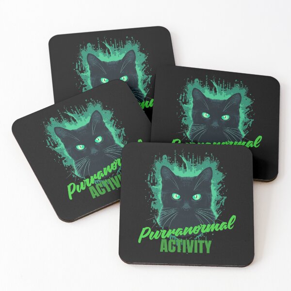 Item preview, Black Cat Purranormal Activity Design designed and sold by Clawvera.