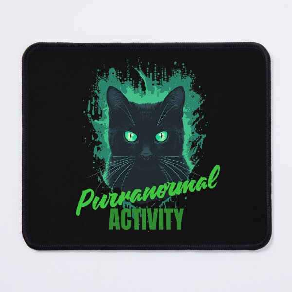 Item preview, Black Cat Purranormal Activity Design designed and sold by Clawvera.