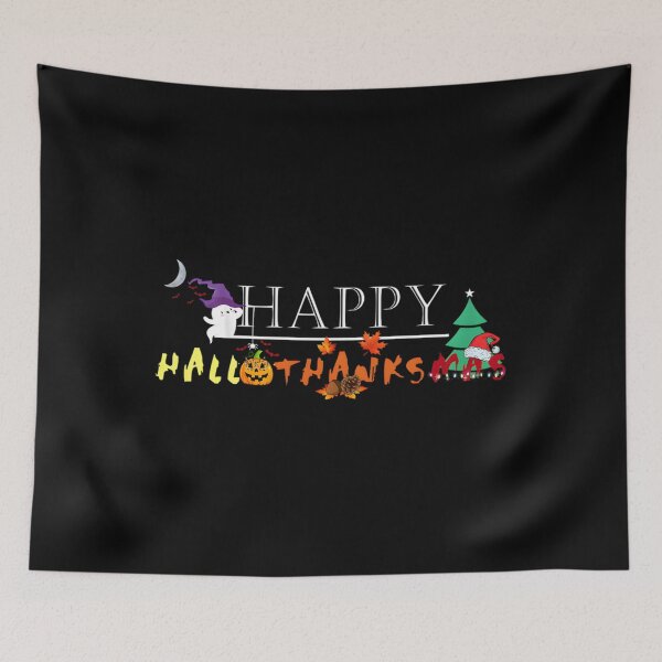 Item preview, Happy Hallothanksmas designed and sold by urayevmutehh.