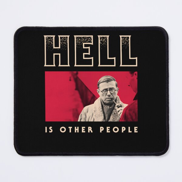 Item preview, Hell is other people  designed and sold by Daviddaveys.