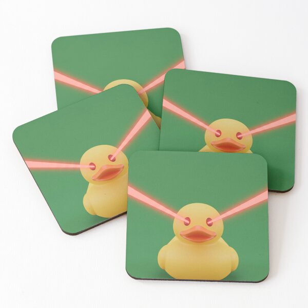 Item preview, Rubber Duck with Laser Eyes designed and sold by NeonDrip506.