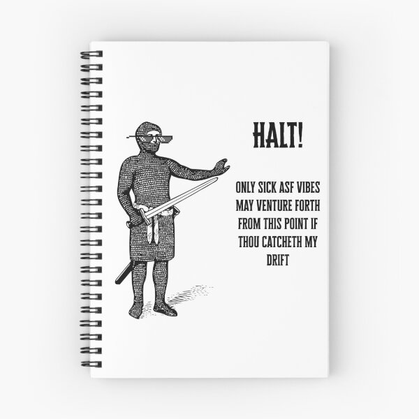 Item preview, HALT! Only sick asf vibes designed and sold by SunRei Studios.