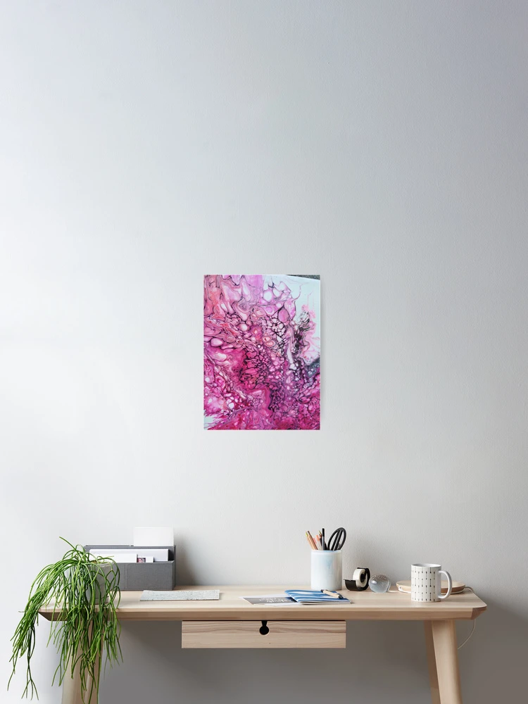 Thumbnail 2 of 3, Poster, Pink bloom designed and sold by MiRo Allgäu Art Design.