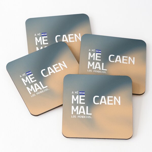 Item preview, A mi me caen mal los pendejos designed and sold by QuechivoESA.