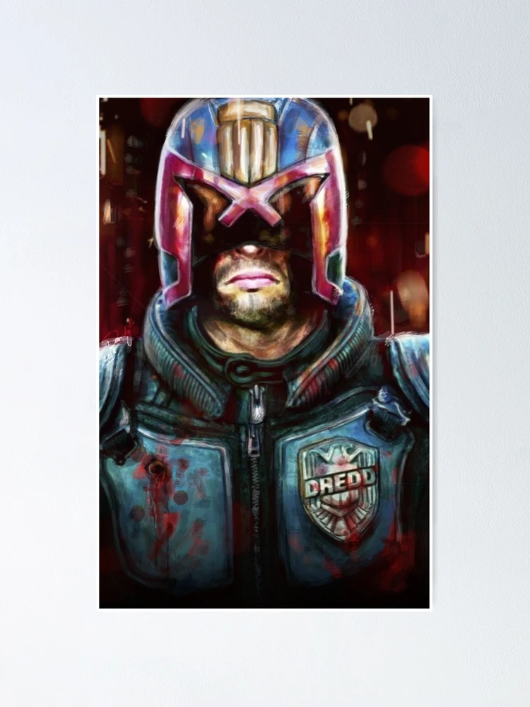 Dredd ultimate judge Poster And Trowel Poster And Prints Canvas Painting  Wall Pictures Art Decoration - AliExpress