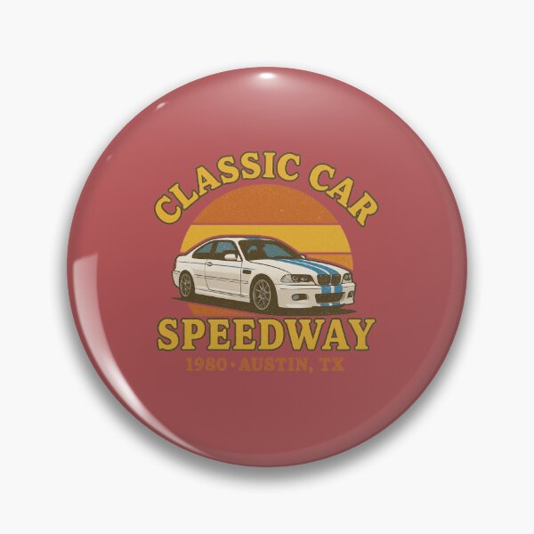 Artikelvorschau, Retro-Rennwagen-Speedway – Vintage-Rennwagen-Design entworfen und verkauft von Patternomania.