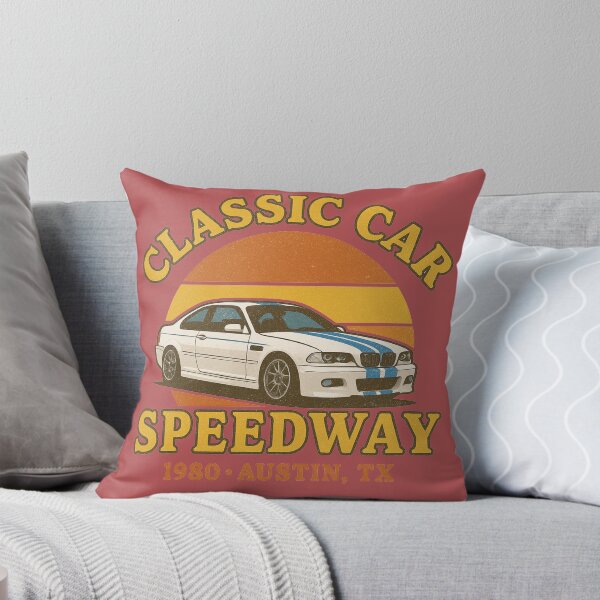 Item preview, Retro Race Car Speedway – Vintage Racing Car Design designed and sold by Patternomania.