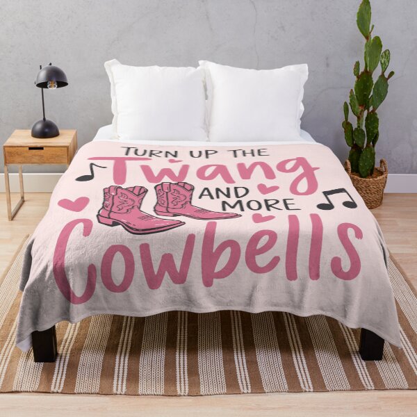 Item preview, Turn Up The Twang And More Cowbells designed and sold by HowToCanadian.