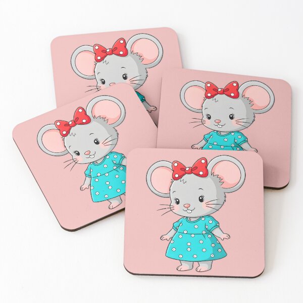 Item preview, Maisie Mouse in Polka Dot Dress designed and sold by StoryParade.