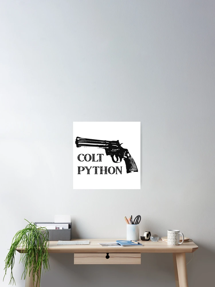 Thumbnail 2 of 3, Poster, Colt Python designed and sold by UNK-Fatigues.