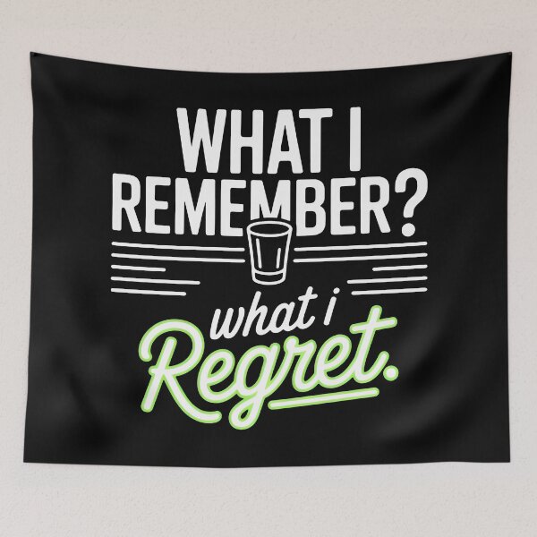Item preview, Remembering the Night, Regretting the Morning designed and sold by SplashTastic.