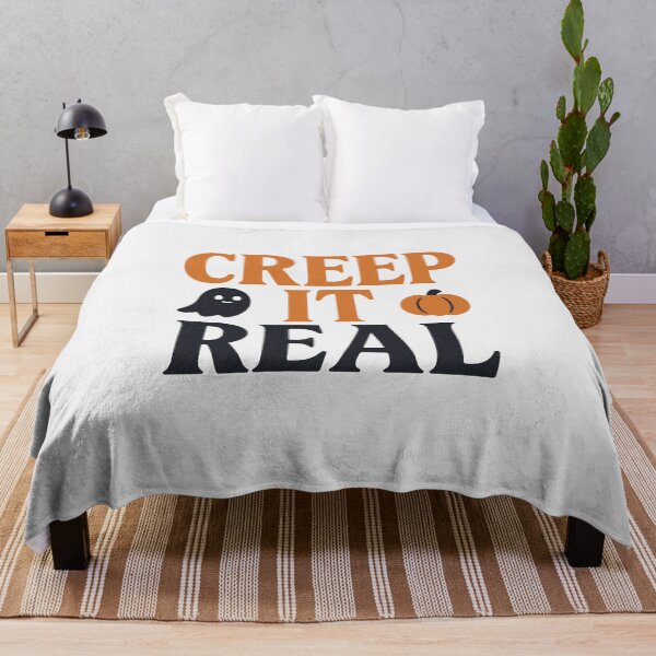 Item preview, Creep It Real – Modern Halloween Typography designed and sold by Bratak.