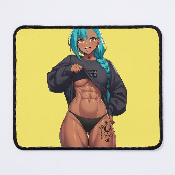 Item preview, Undressing Fitness Waifu Sticker designed and sold by Otakunaisu.