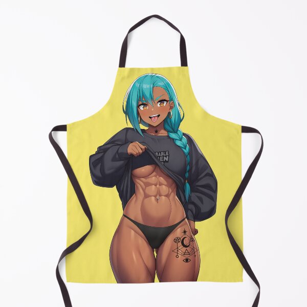 Item preview, Undressing Fitness Waifu Sticker designed and sold by Otakunaisu.